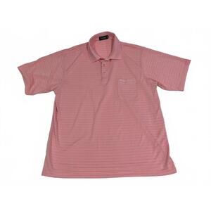 Paul Smith London Men's Pink Short Sleeve Polo Shirt XXL b24